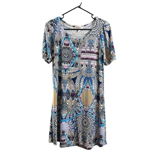 The Zig Zag Stripe Women's Design Dress - Picture 2 of 7